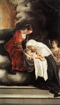 奧拉齊奧 傑特斯基 The Vision of St Francesca Romana 奧拉齊奧 傑特斯基 The Vision of St Francesca Romana